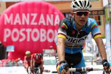 La séptima etapa de la Vuelta Colombia tuvo un recorrido de 156 kilómetros entre Armenia y Riosucio; tres premios de montaña de tercera categoría y uno de segunda.