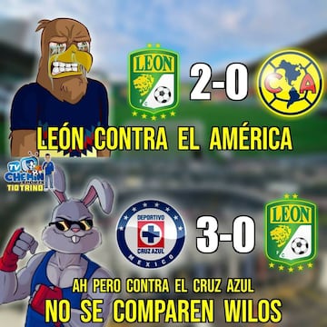 Los memes celebran al Cruz Azul y se ríen del América