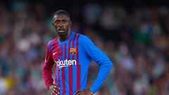 Ousmane Dembele of FC Barcelona