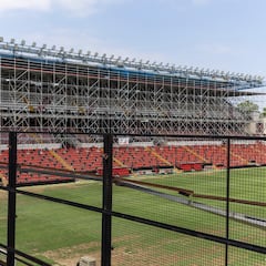 Una delegación de la UEFA inspecciona el estadio de Vallecas