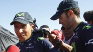 Nairo Quintana espera estar recuperado en dos semanas