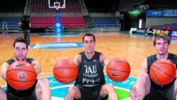 <b>OTRO RETO. </b>Vidal, Prigioni y Splitter reciben al Regal Barça.
