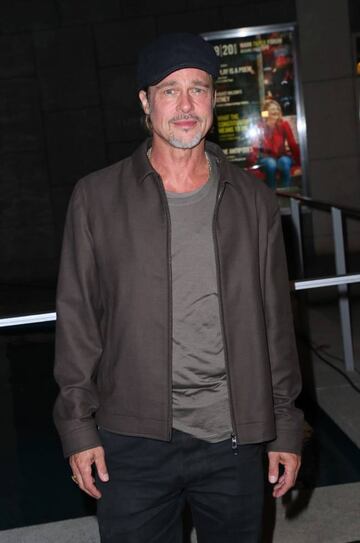 Brad Pitt llegando a la funci&oacute;n de &quot;A Play Is a Poem&quot; en Los Angeles, California.