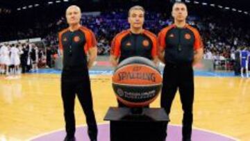 La Euroliga anuncia los árbitros para la Final Four de Madrid