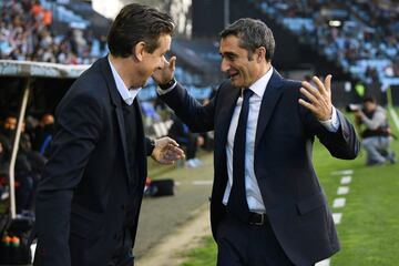 Juan Carlos Unzúe and Ernesto Valverde.