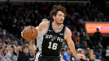 El turco Cedi Osman, con San Antonio Spurs.