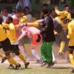 La monumental gresca entre Toros Neza y Jamaica en 1997