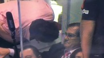 El momento preciso en el que Fidel Kuri encaró a Edgardo Codesal.