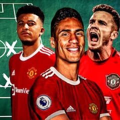 El temible XI de 600M€ del United con Varane... y Saúl si le acompaña