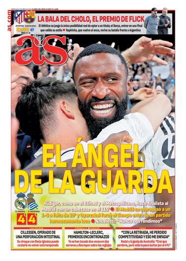 Las portadas de AS de abril