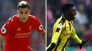 El Barcelona podr&iacute;a anunciar entre hoy y ma&ntilde;ana los fichajes de Coutinho y Dembel&eacute;.