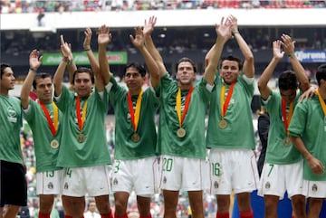 México alzó la Copo Oro 2003 luego de vencer 1-0 a Brasil el 27 de julio de aquel año en el Estadio Azteca.