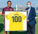 Villarreal le rinde homenaje a Bacca por sus 100 partidos