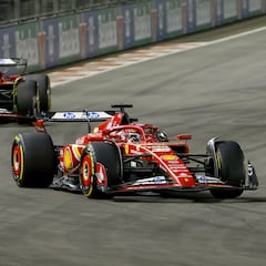 Enfado tremendo de Leclerc por el adelantamiento de Sainz