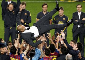 Guardiola's time as Barça boss was wildly successful.