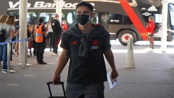 Flabian Londoño Bedoya, convocado por primera vez a un partido oficial del plantel profesional de River Plate.