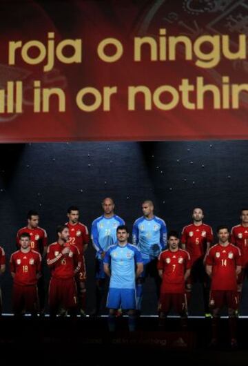 La nueva equipación de la Selección española, en imágenes