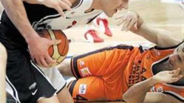 <b>PUNTO FINAL. </b>El Lietuvos ha acabado con las esperanzas europeas del Pamesa Valencia.