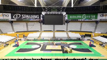 El Palau Olímic de Badalona tendrá uno social durante dos meses.
