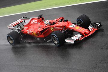 La lluvia en Monza retrasó la calificación del GP de Italia