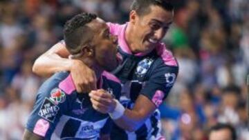 Dorlan Pabón y Rogelio Funes Mori, artífices del triunfo de Monterrey sobre Xolos.