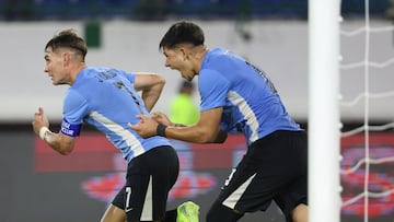 Formación posible de Uruguay ante Chile en el Sudamericano Sub 20 de 2025