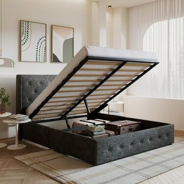 La cama con almacenamiento de $600 d¨®lares que puedes encontrar en Walmart a $235