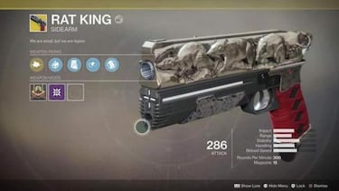 Destiny 2: Cómo conseguir El Rey de las Ratas