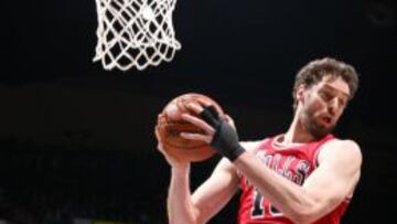 Pau Gasol durante el partido de Minnesota.