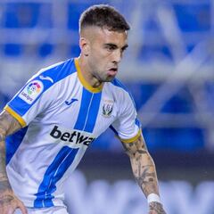 Rober Ibáñez, único fichaje invernal del Leganés que no ha sido titular