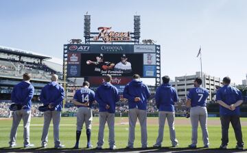 Las imágenes del dolor y llanto por la muerte de José Fernández