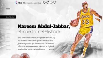 Kareem Abdul-Jabbar, el maestro del Skyhook