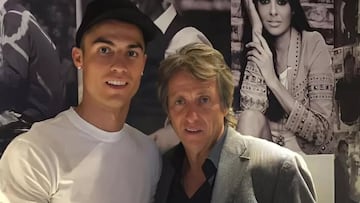 Jorge Jesus y Cristiano