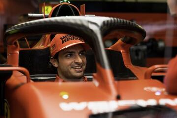 Carlos Sainz (Ferrari). F1 2021.