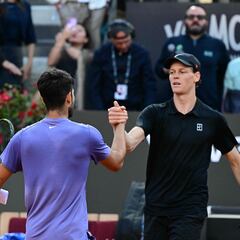 Alcaraz, bestia negra de Sinner como Nadal de Federer