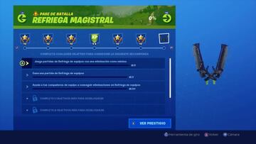 Fortnite Battle Royale - Temporada X: gu&iacute;a de desaf&iacute;os de Refriega Magistral