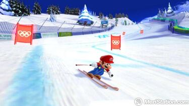 Mario y Sonic en los Juegos Olímpicos de Invierno