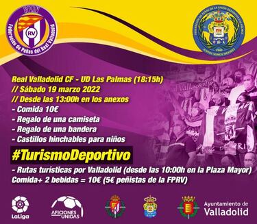 Se pone en marcha el proyecto 'Turismo Deportivo' en Pucela
