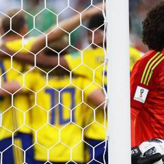 México - Suecia (0-3): resultado, El Tri sigue soñando con el Mundial