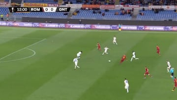 Carles P¨¦rez 1 - Braithwaite 0... El estreno del canterano del Bar?a que ya ilusiona a la Roma