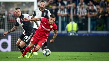 Juventus le da otro golpe a Charles Aránguiz en Champions