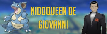 Cómo vencer al Nidoqueen de Giovanni en Pokémon GO