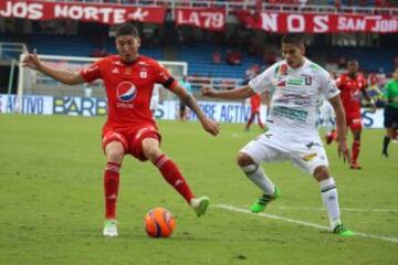 Martínez Borja y Silva marcaron los goles de rojo.