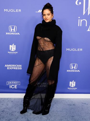 Rosalia durante los Billboard Women in Music Awards.