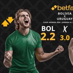Bolivia vs. Uruguay: horario, dónde ver, pronósticos y clasificación