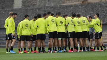 La UD Las Palmas vuelve a entrenar el viernes