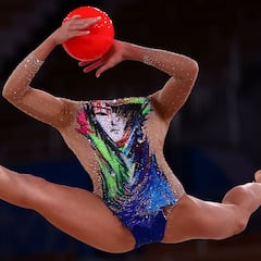 La campeona olímpica Linoy Ashram, estrella del Euskalgym