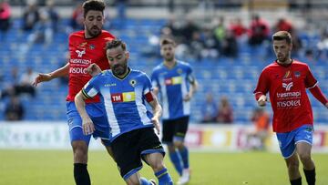 Paco Peña, jugador del Hércules.