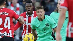 Llorente, titular ante el Madrid.