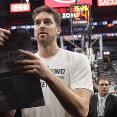Gasol: "La fecha exacta de mi regreso no está clara"